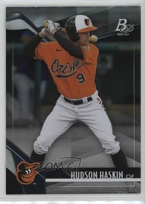 2021 Bowman Platinum Top Prospects Hudson Haskin #TOP-72 0c4