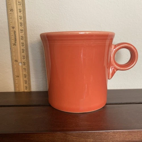 FLAMINGO Fiesta Fiestaware Tom & Jerry Ring Handle Coffee Cup Mug HLC  Lead Free