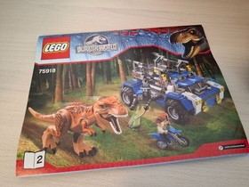 Genuine Lego Set No. 75916 Jurassic World T-Rex Chase T-Rex Tracker + OBA + MIB