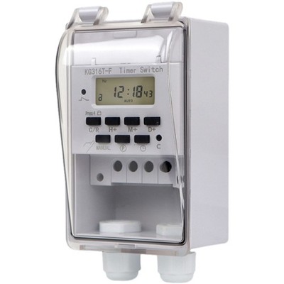 Waterproof Digital Timer Component 7 Day Programmable Digital Program Timer