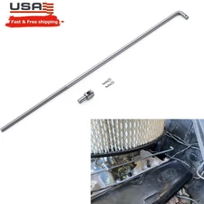 For Camaro Nova Chevelle Throttle Rod Linkage V8 w/ Clips Accelerator adjustable