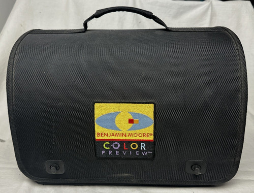Complete Benjamin Moore Color Preview Paint Sample Heavy Duty Case Swatches WoW!