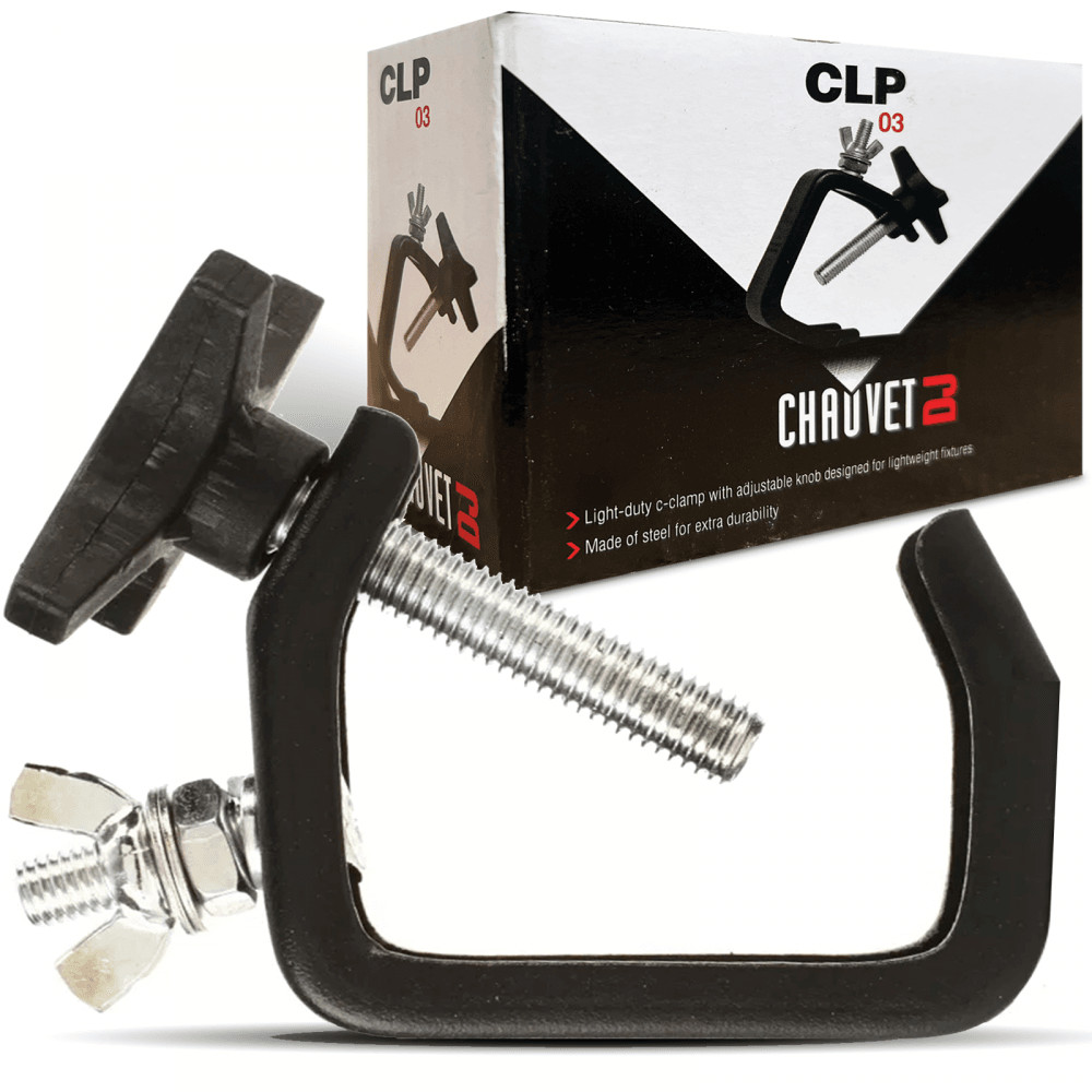 Chauvet DJ CLP-03 Standard C Clamp Light Mounting Lighting Truss Mount CLP03