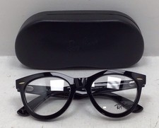 Ray Ban Unisex Eyeglasses RX2241V In Black Size 51 With Demo Lenses