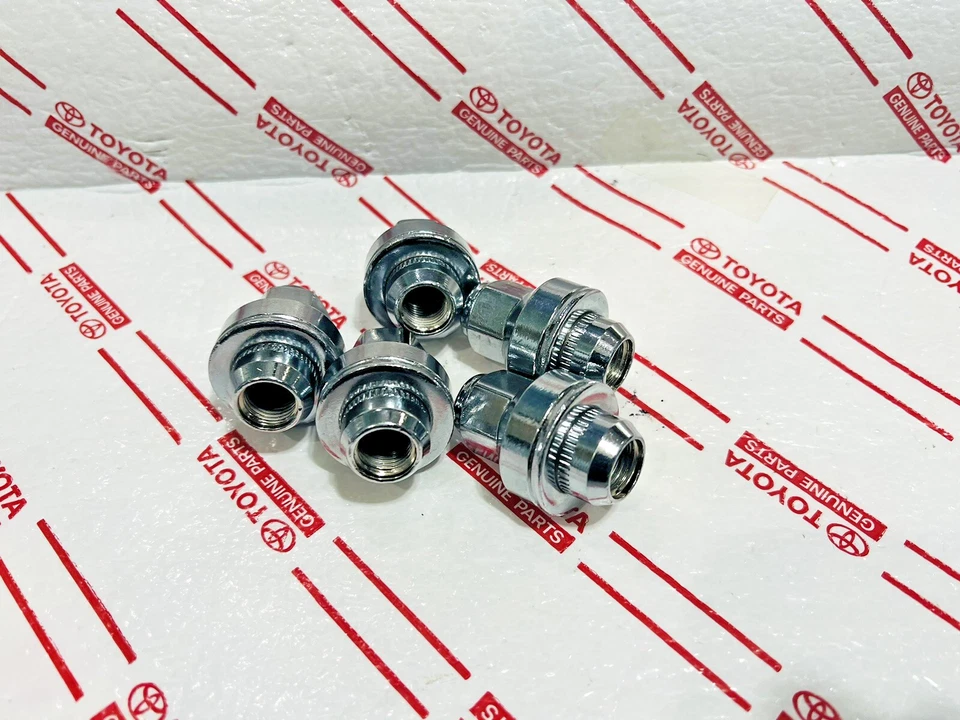 *NUEVO 5 TUERCAS DE RUEDA LEXUS LS460 LS600H LC500 OEM DE FÁBRICA 2007-2023 CROMO (5) Foto 2 de 3