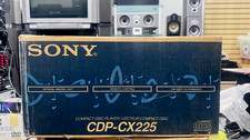 SONY CDP-CX210 Mega Storage 200 Disc Changer and Remote - New Open Box 