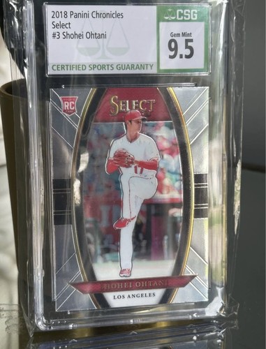 Shohei Ohtani 2018 Rookie #3 Select Rare Insert GEM 10