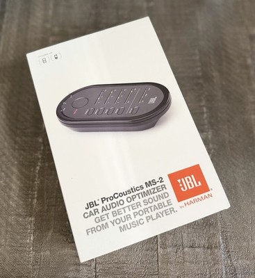 JBL MS-2 ProCoustics Car Audio Optimizer NEW!