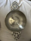 Silverplate Bowl with Ornate Handles and Hagerty Silversmiths' Polish Sachet — photo 1