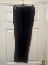 Ladies Damart Navy Comfort Fit Pull On Trousers. Size 20 short. 25’’ Leg.