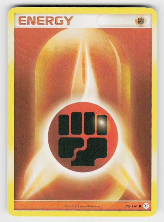 Diamond and Pearl #128/130 Fighting Energy