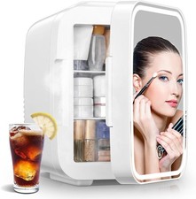 FOHERE Mini Fridge 5L/6 Can Portable Cooler & Warmer For Skincare Food Drinks