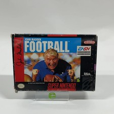John Madden Football (Super Nintendo SNES, 1991)