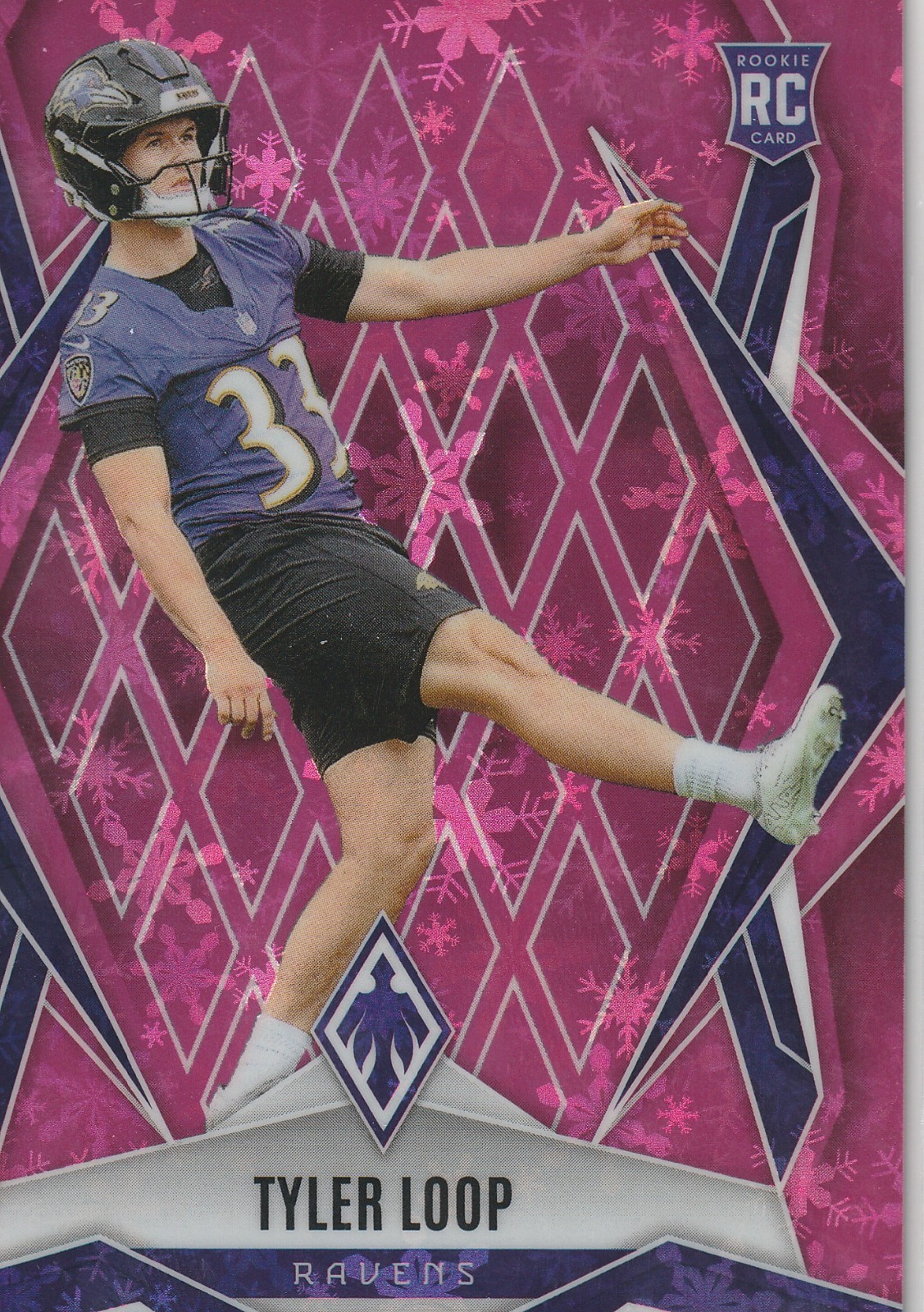 2025 Panini Phoenix - Rookies Tyler Loop #202 Pink Winter /299 (RC)