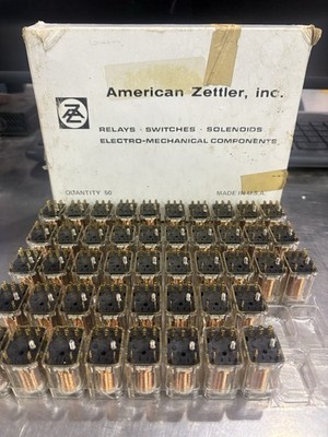 American Zettler Relay  AZ420-1011-210  8V504-21  185 Ohm 46 Count