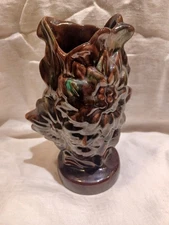 Vintage Royal Haeger R647 Vase With Floral Design USA