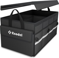 Knodel Kofferraumtasche, Auto Kofferraum Organizer Mit Deckel, Autotasche Auto