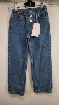 Mango MNG Girls 3-4 Years Regular Fit Jeans NWT