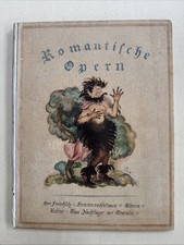 Klavier Noten Musik alt Romantische Opern um 1920