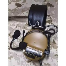 Brown COMTAC III C3 Sound Pickup Noise Reduction Tactical Headset Replica Props