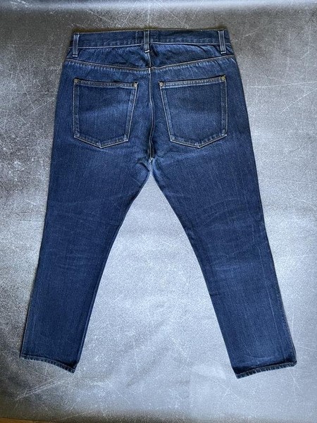 Men Acne Studios Jeans Navy Denim W34L34