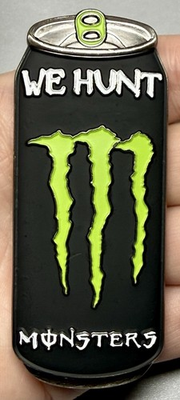 #ad 💥 South Carolina ICAC Task Force Monster Drink Challenge Coin Green $95.00