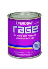 Lightweight Body Filler 0.8 Quart, Premium Formula for Automotive Repairs