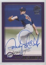 2020 Topps Archives Fan Favorites Auto Purple 1/150 Andy Ashby #FFA-AA Auto 2g8