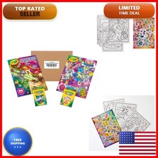 Crayola Uni-Creatures Cosmic Cats Coloring Book Set - 2 Pack 96pgs , Animal
