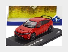 SOLIDO 4314303 Honda Civic Type-R 2022 Red Diecast Car 1/43