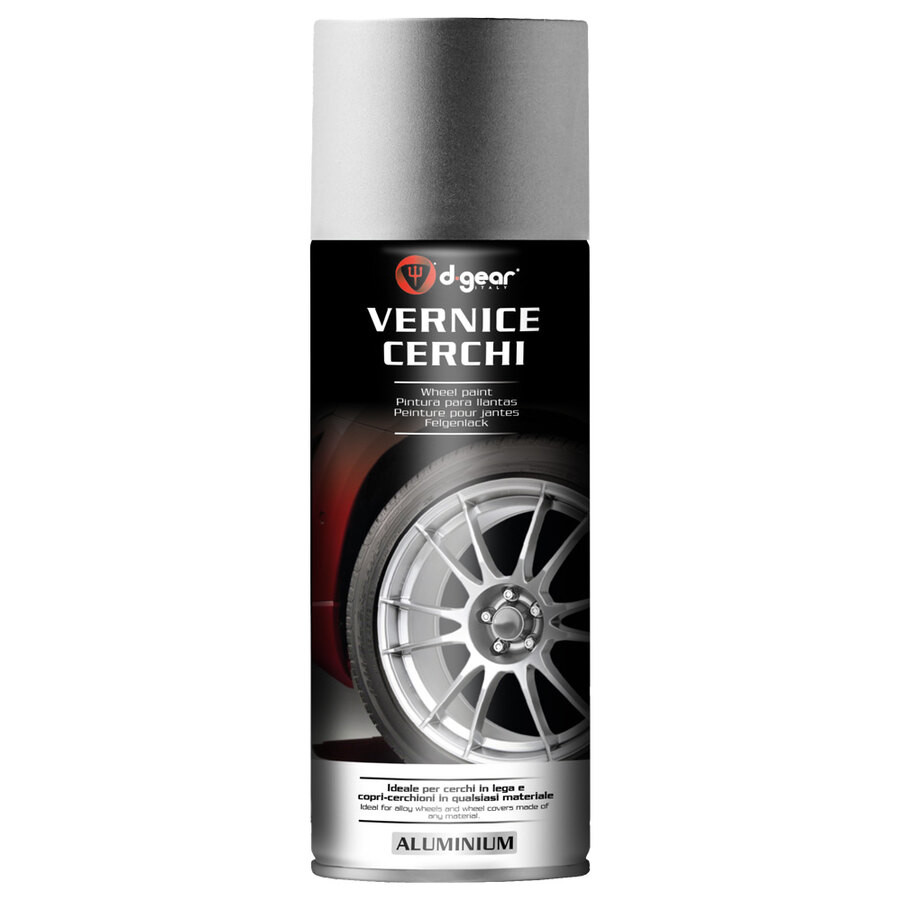 D-GEAR Vernice cerchioni Alluminio 400ml