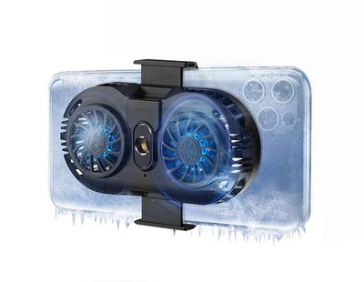 Cooler, Cellphone Radiator with Dual Semi-Conductor Cooling Chip, Mobile Phon...