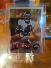 2025 Topps Chrome Football Michael Penix Jr 1975-2 Refractor Falcons Throwback