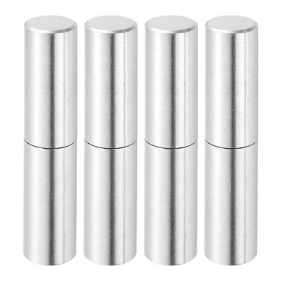 4 Stück 110x22mm (LxD) Edelstahl Schweißbare Abnehmbare Fassscharniere