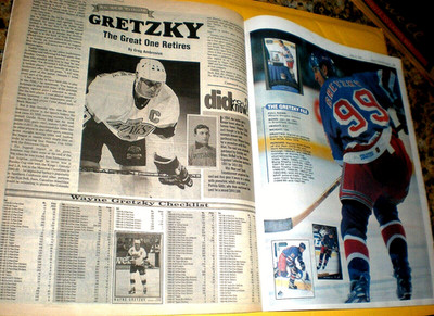 1999 WAYNE GRETZKY TRIBUTE SCD COLLECTOR'S EDITION LARGE MAG RETIRES NHL RARE