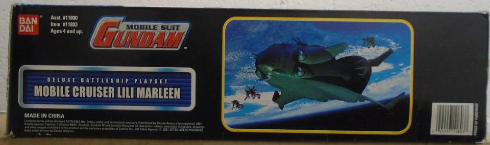 Gundam Mobile Cruiser Lili Marleen Battleship Deluxe & 5 Exc Mobile Suit Bandai - Image 3 of 4