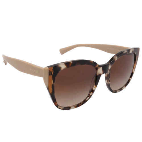 New! Valentino VLS 114C Stylish Beige Sunglasses, Authentic 
