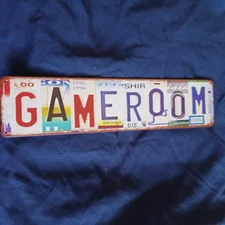 4" X 16" Metal Sign Wall Art Man Cave Garage Gaming Bar Gas Station Gameroom