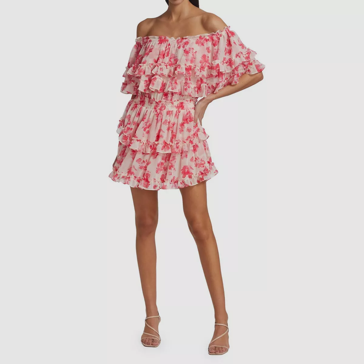 Misa off the shoulder dress cheap