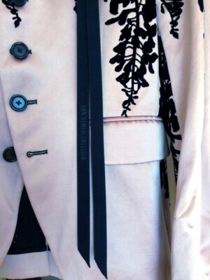 ANN DEMEULEMEESTER WISTERIA JACKET 