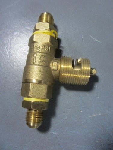 1/2" Messing Scheitholz Feuerzeug Ventil, Chrom Flansch, 5 Fuß Schlauch, Armaturen - ohne Schlüssel - Bild 8 von 11
