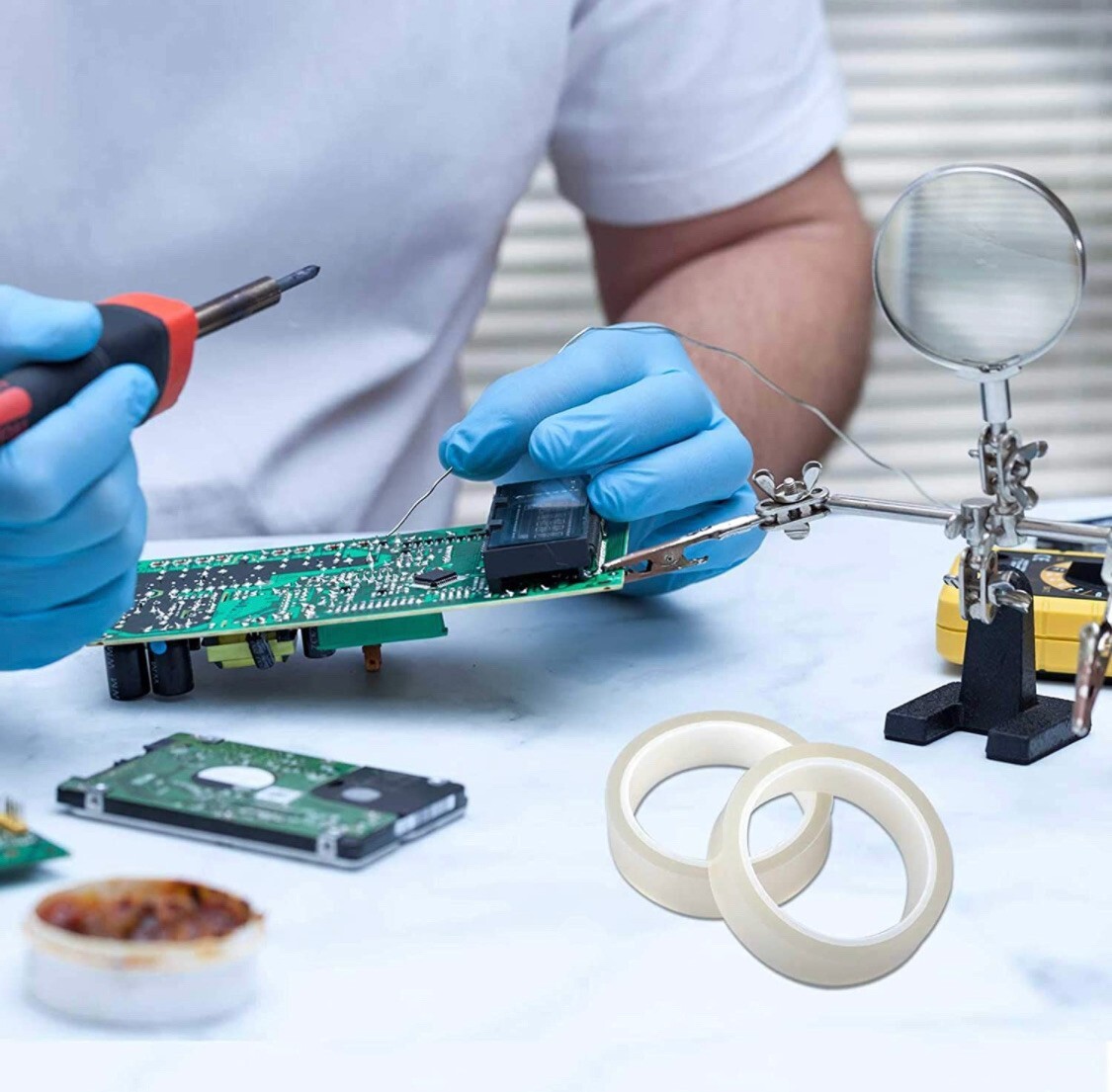 10 Rolls HEAT RESISTANT Tape Sublimation Press Transfer SUBLITAPE 4mmx33m CLEAR