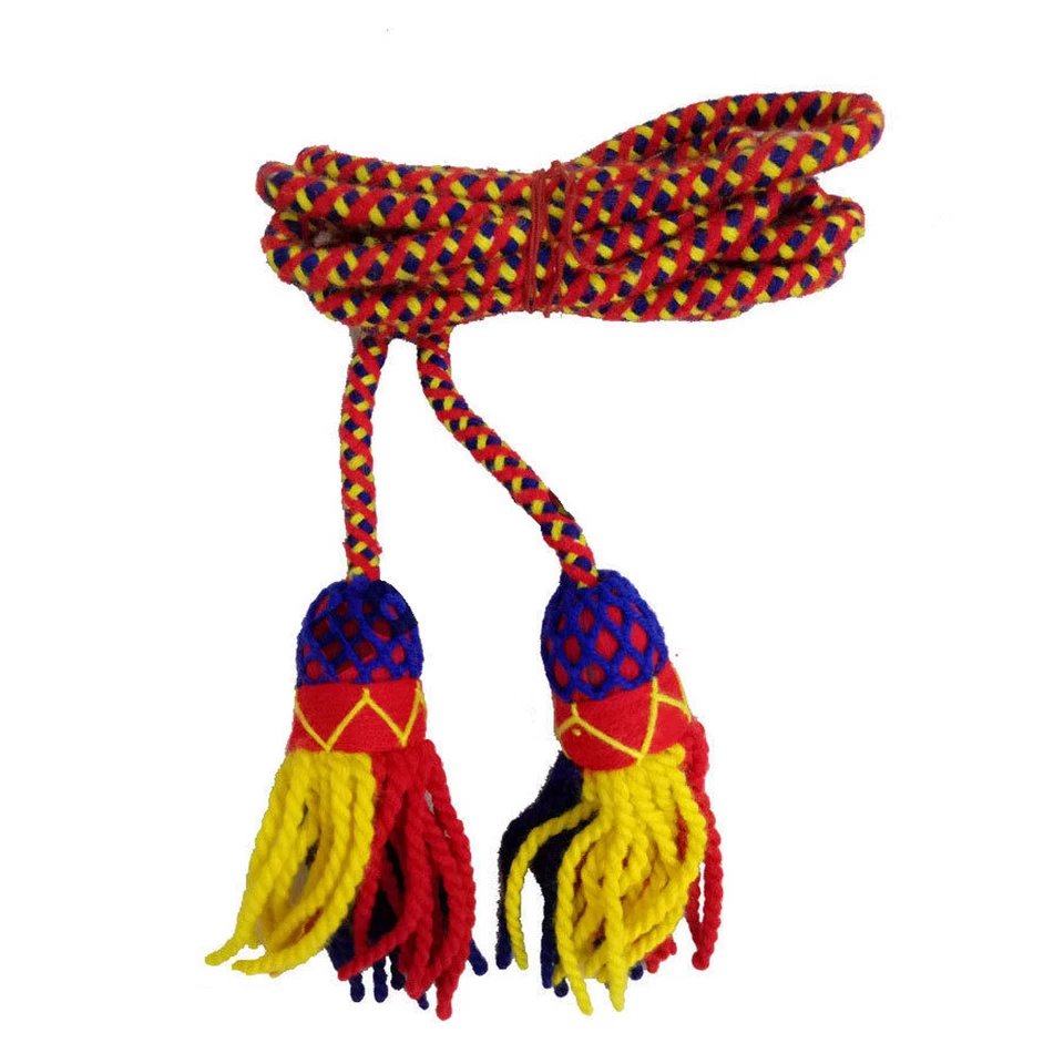 S.UK British Army Bugle Wollkordel gelb, rot, marineblau/Bb Bugle Cord/Kadett Bugle Cord