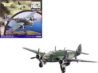 Bristol Beaufort Mk.1 Bomber Plane L9866 RAF 217 Squadron St. Eval Cornwall (1st