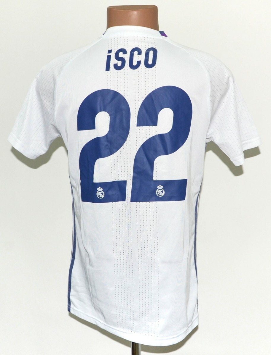 REAL MADRID 2016/2017 TRAINING FOOTBALL SHIRT SIZE M ADULT #22