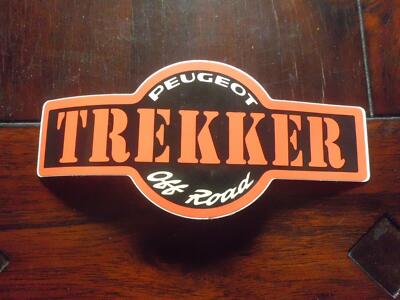 1 PEUGEOT TREKKER Off Road Tire Aufkleber Sticker Decal Logo Schriftzug Racing 
