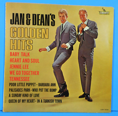 JAN & DEAN'S GOLDEN HITS LP 1962 MONO ORIGINAL PRESS GREAT CONDITION! VG+/VG+!!A