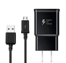 Fast Wall Charger + micro USB Cable for Samsung Galaxy Tab A 10.1 4 7.0 8.0 9.7