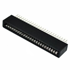 Functional Robust Compact 2.54mm/50 Pin Console Slot Connector for Master System