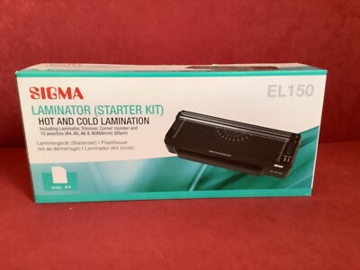 SIGMA Laminator Starter Kit EL150, bis DIN A4, NEU und Originalverpackt